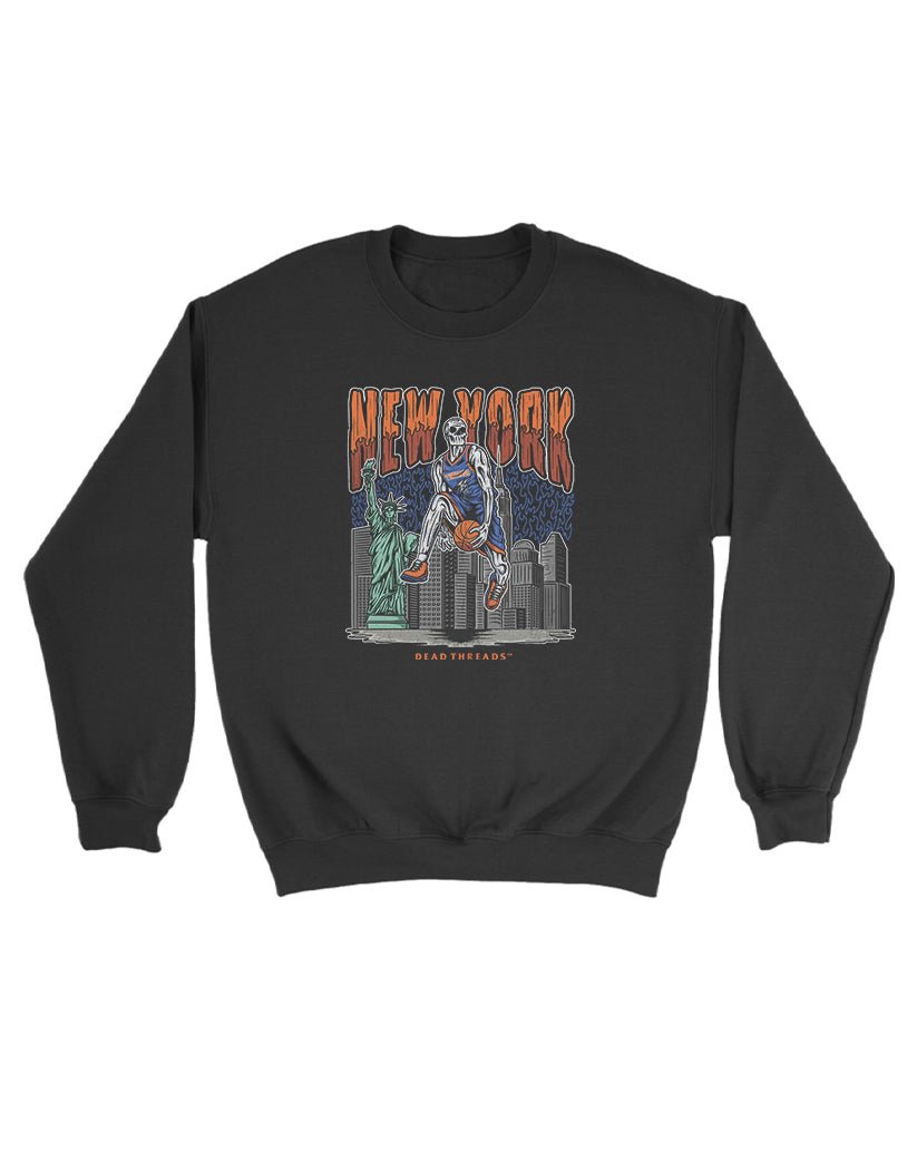 NEW YORK BASKETBALL KIDS CREWNECK SWEATSHIRT – Kids clothes – Dead Threads Apparel