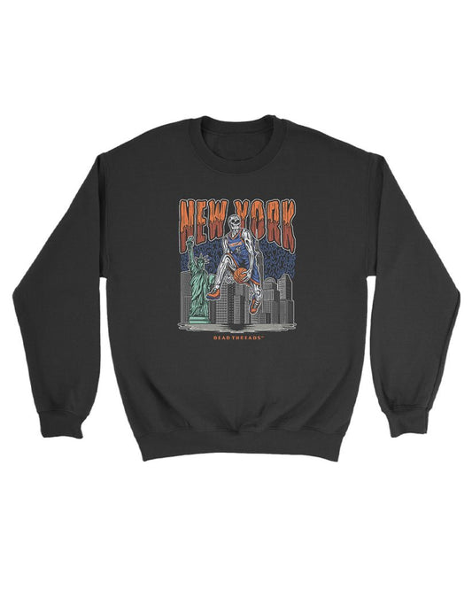NEW YORK BASKETBALL KIDS CREWNECK SWEATSHIRT – Kids clothes – Dead Threads Apparel
