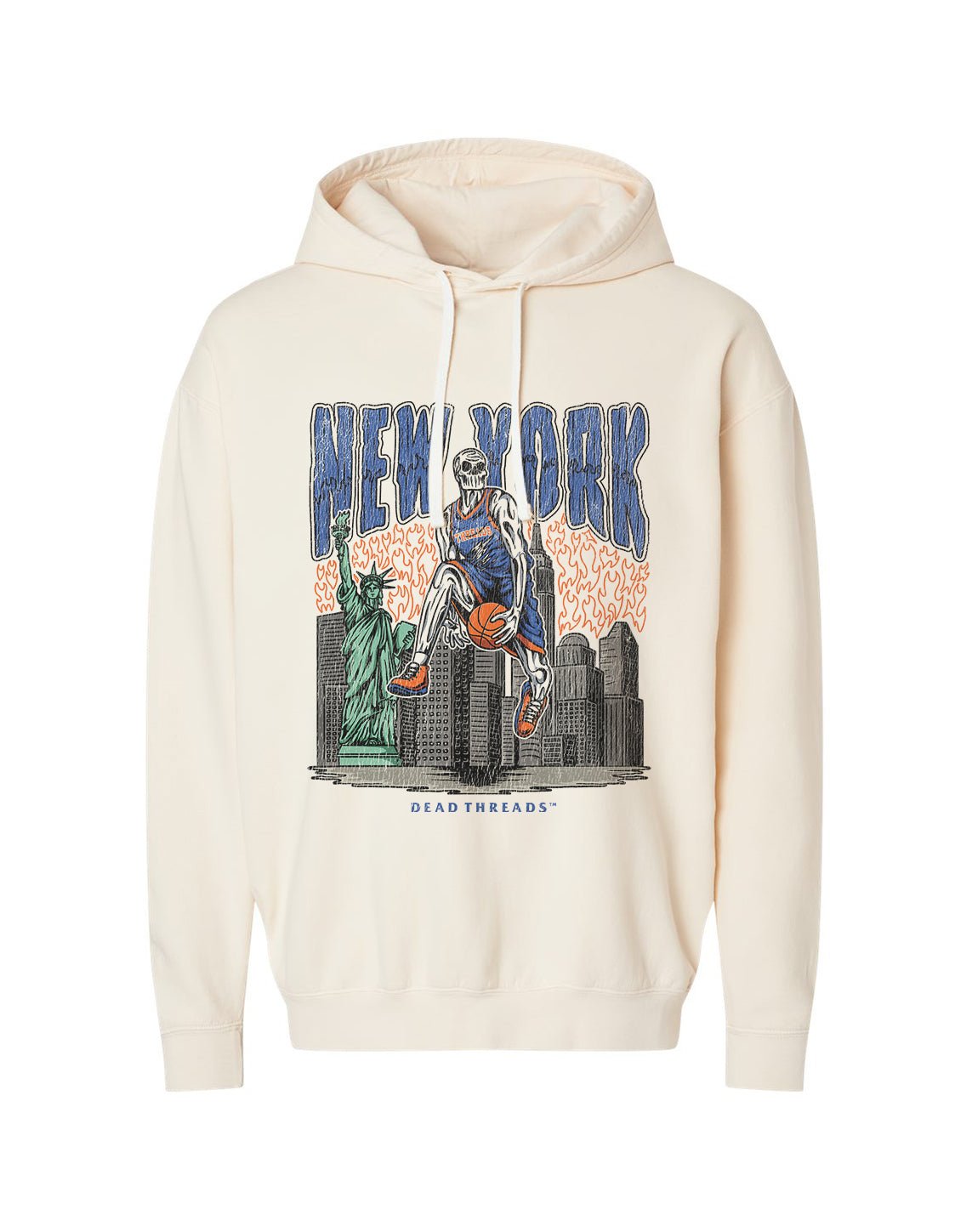 NEW YORK BASKETBALL - LIGHTWEIGHT HOODIE – Lightweight – Dead Threads Apparel