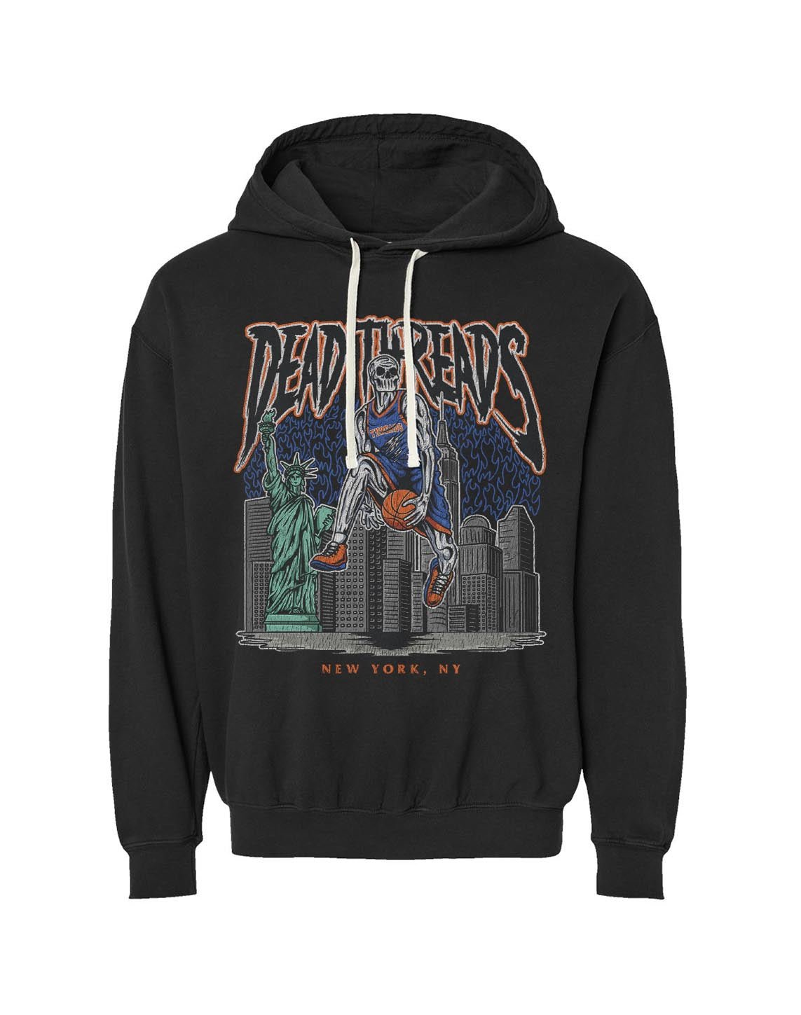 NEW YORK BASKETBALL - LIGHTWEIGHT HOODIE – Lightweight – Dead Threads Apparel