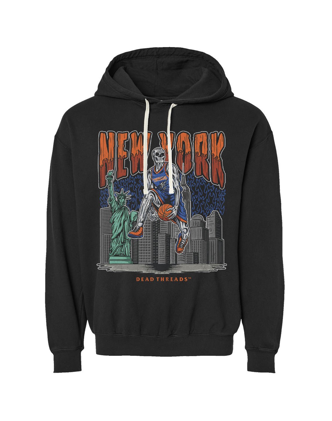 NEW YORK BASKETBALL - LIGHTWEIGHT HOODIE – Lightweight – Dead Threads Apparel