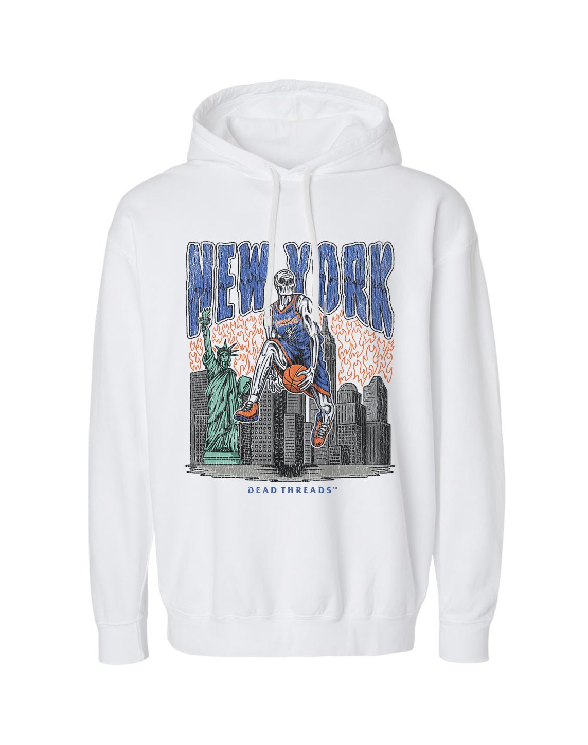 NEW YORK BASKETBALL - LIGHTWEIGHT HOODIE – Lightweight – Dead Threads Apparel