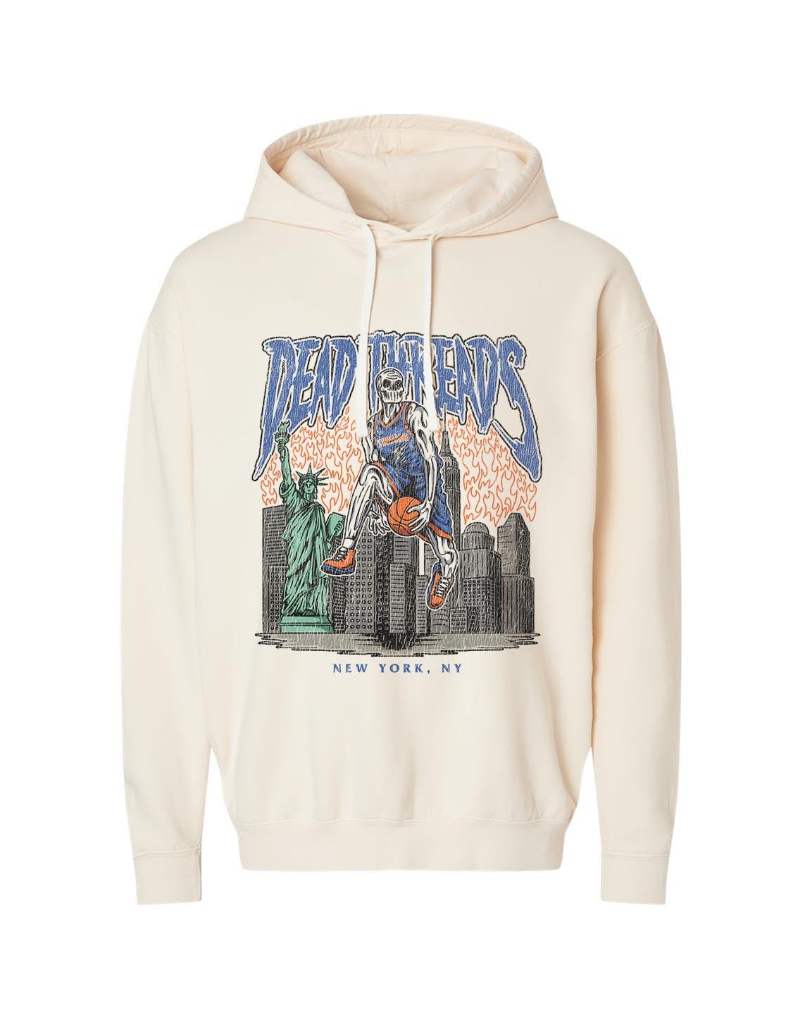 NEW YORK BASKETBALL - LIGHTWEIGHT HOODIE – Lightweight – Dead Threads Apparel