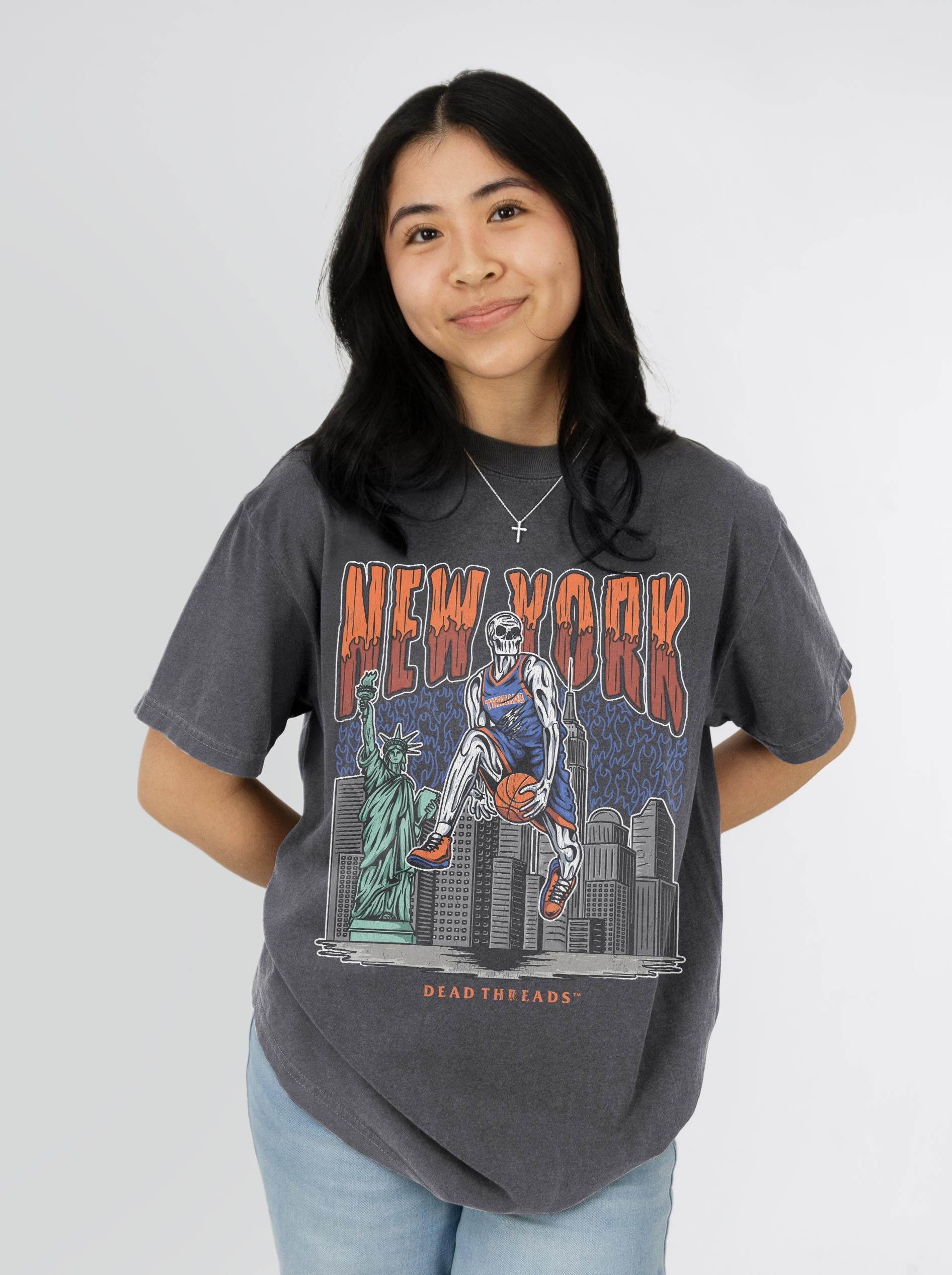 NEW YORK BASKETBALL – T-Shirt – Dead Threads Apparel