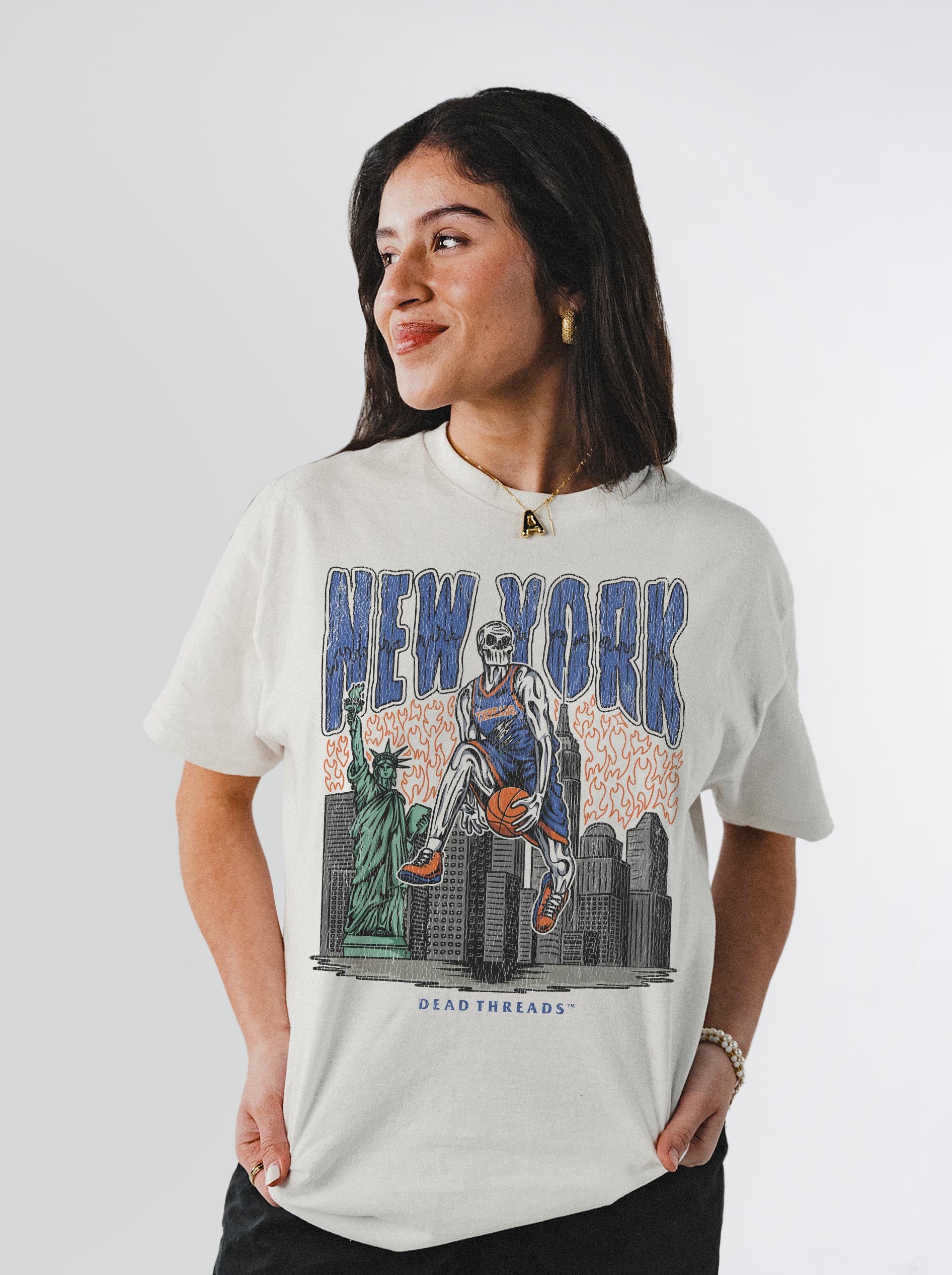 NEW YORK BASKETBALL – T-Shirt – Dead Threads Apparel