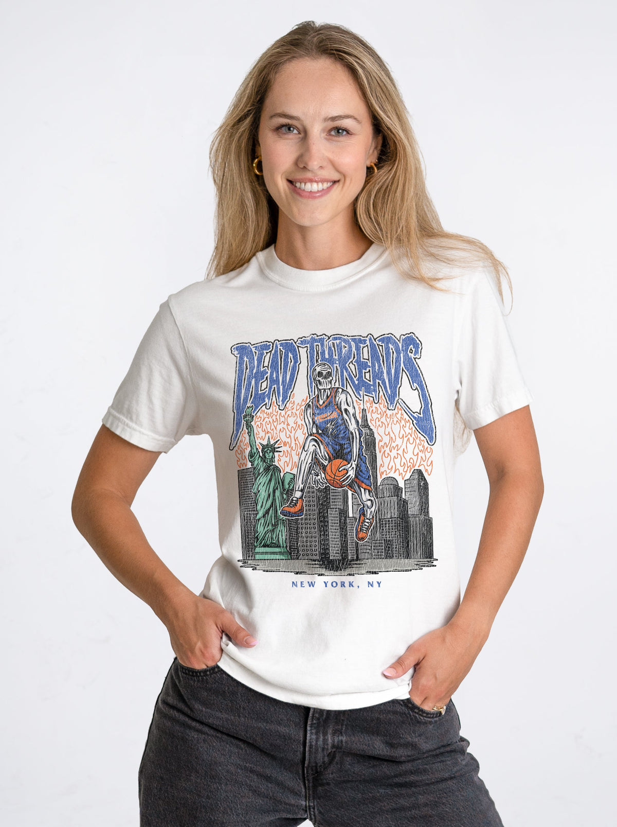 NEW YORK BASKETBALL – T-Shirt – Dead Threads Apparel