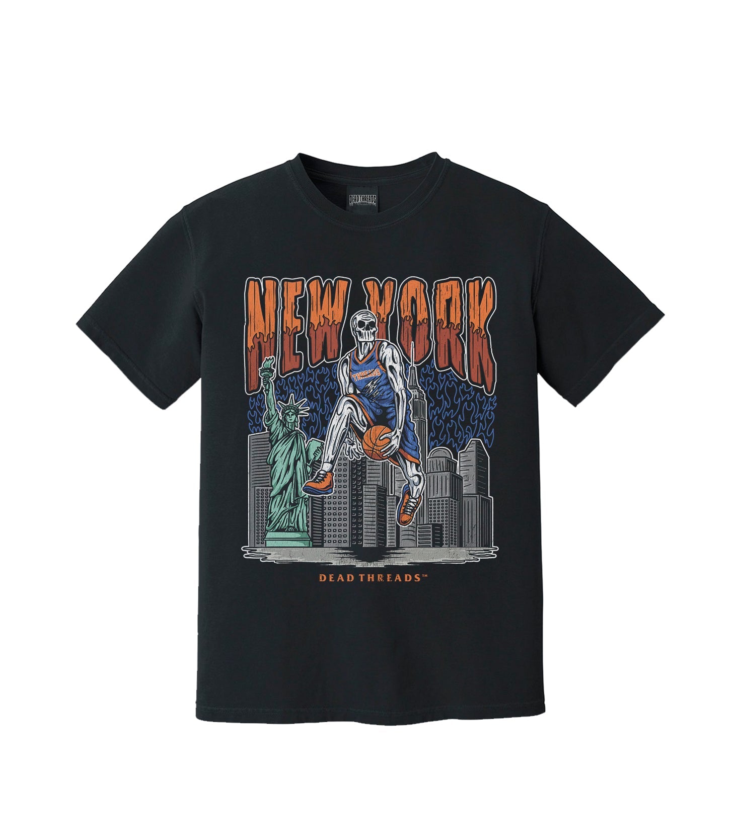 NEW YORK BASKETBALL – T-Shirt – Dead Threads Apparel