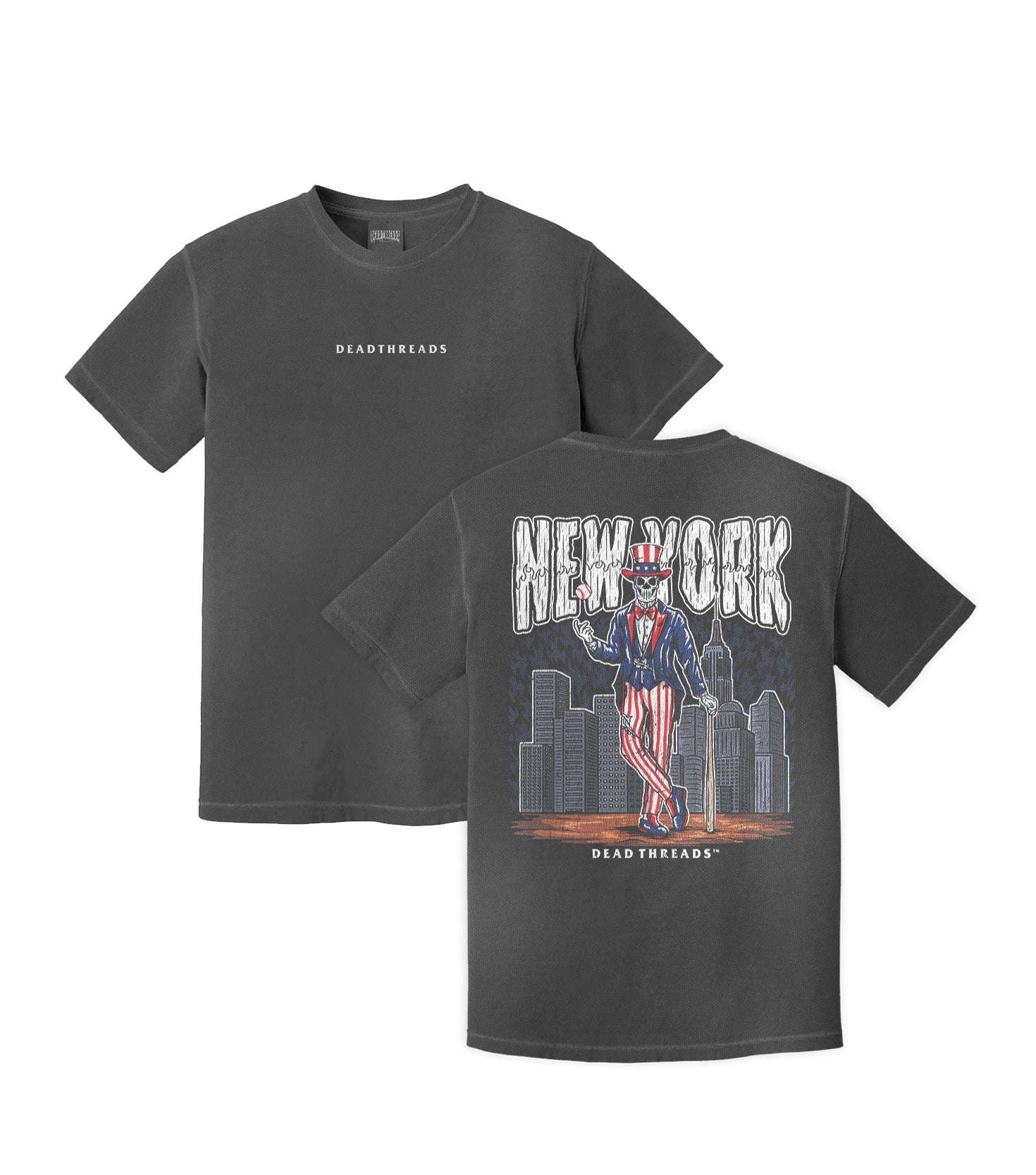 NEW YORK "BRONX" BASEBALL - “DT ESSENTIAL" PREMIUM SHIRT – T-Shirt – Dead Threads Apparel