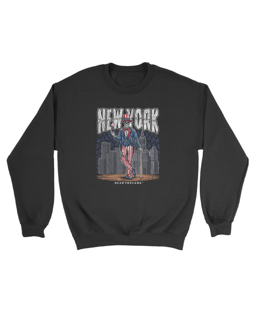 NEW YORK "BRONX" BASEBALL KIDS CREWNECK SWEATSHIRT – Kids clothes – Dead Threads Apparel