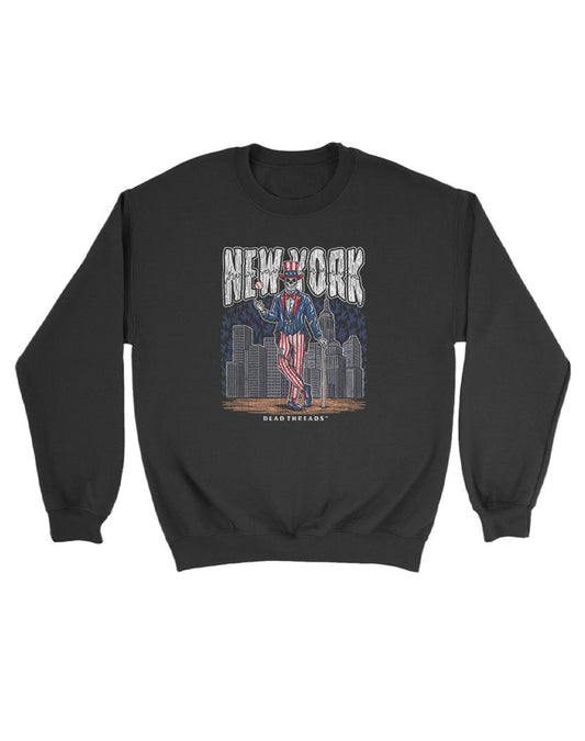 NEW YORK "BRONX" BASEBALL KIDS CREWNECK SWEATSHIRT – Kids clothes – Dead Threads Apparel
