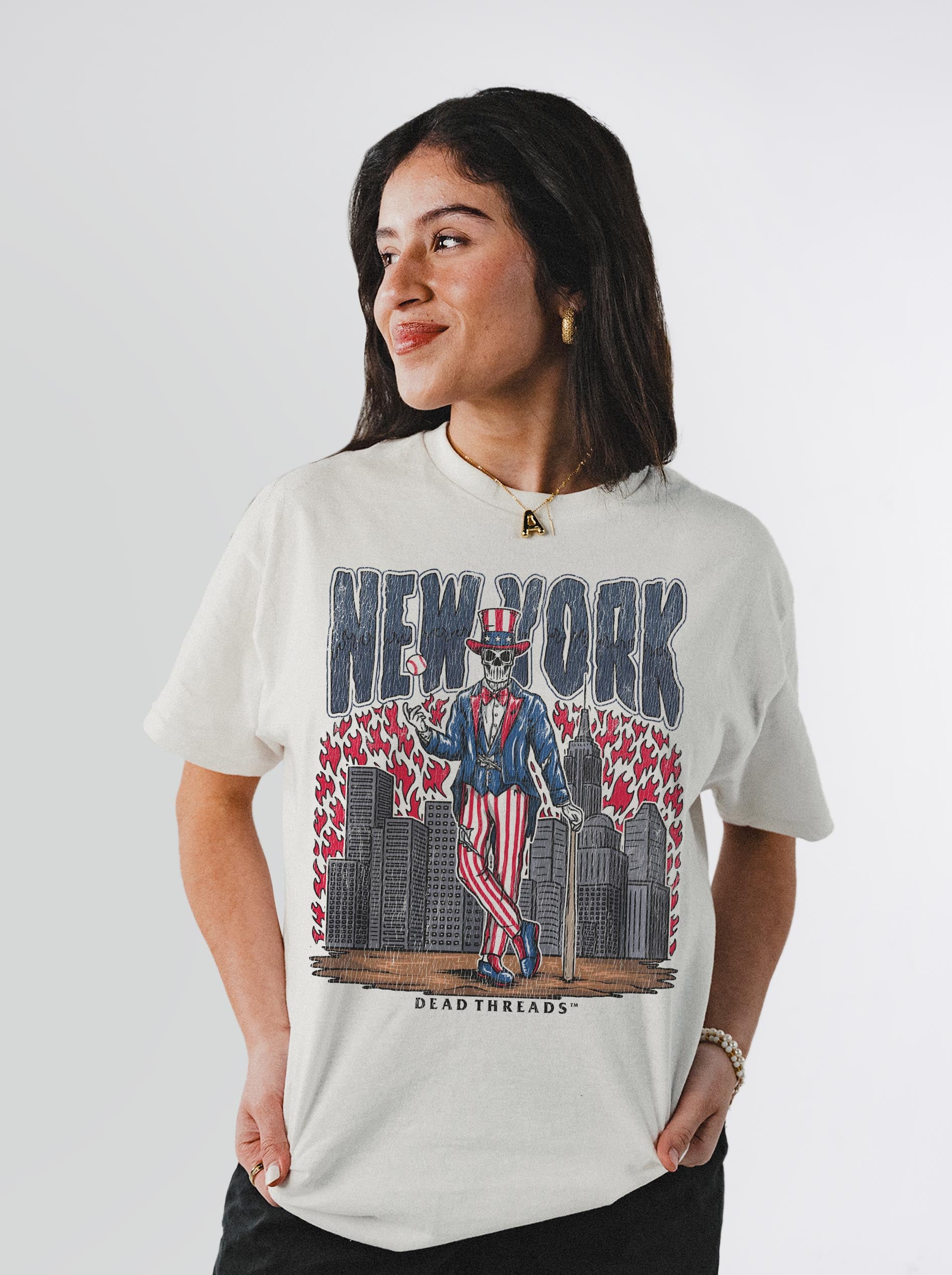 NEW YORK "BRONX" BASEBALL – T-Shirt – Dead Threads Apparel