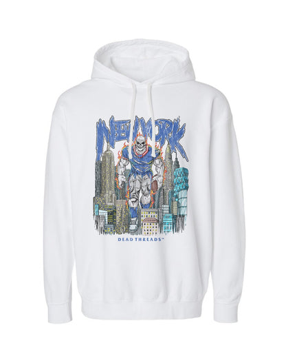 NEW YORK FOOTBALL BLUE - LIGHTWEIGHT HOODIE – Lightweight – Dead Threads Apparel