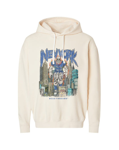 NEW YORK FOOTBALL BLUE - LIGHTWEIGHT HOODIE – Lightweight – Dead Threads Apparel