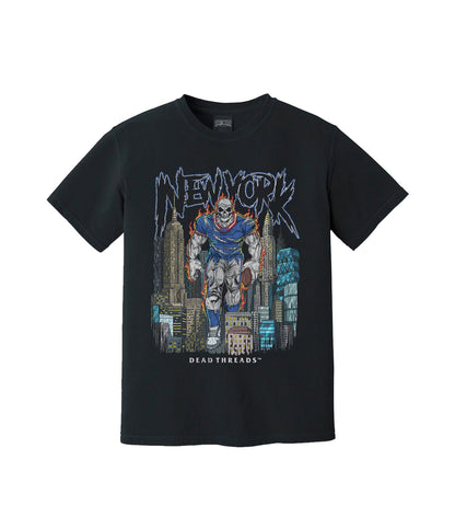 NEW YORK FOOTBALL BLUE – T-Shirt – Dead Threads Apparel