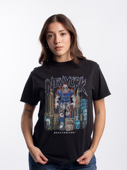NEW YORK FOOTBALL BLUE – T-Shirt – Dead Threads Apparel