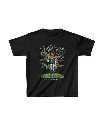 NEW YORK FOOTBALL GREEN - KIDS – Kids clothes – Dead Threads Apparel