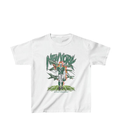 NEW YORK FOOTBALL GREEN - KIDS – Kids clothes – Dead Threads Apparel