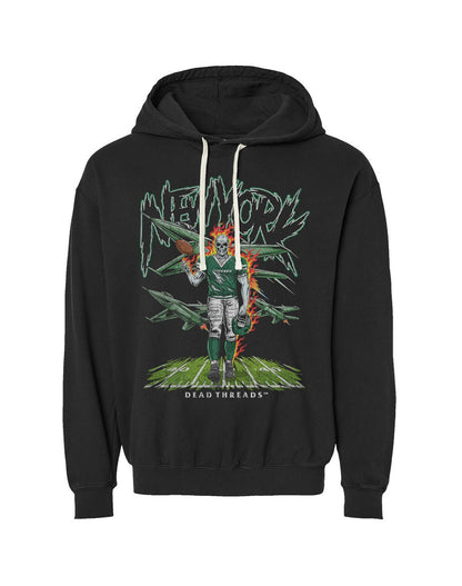 NEW YORK FOOTBALL GREEN - LIGHTWEIGHT HOODIE – Lightweight – Dead Threads Apparel