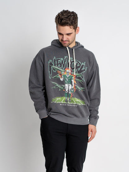 NEW YORK FOOTBALL GREEN - LIGHTWEIGHT HOODIE – Lightweight – Dead Threads Apparel