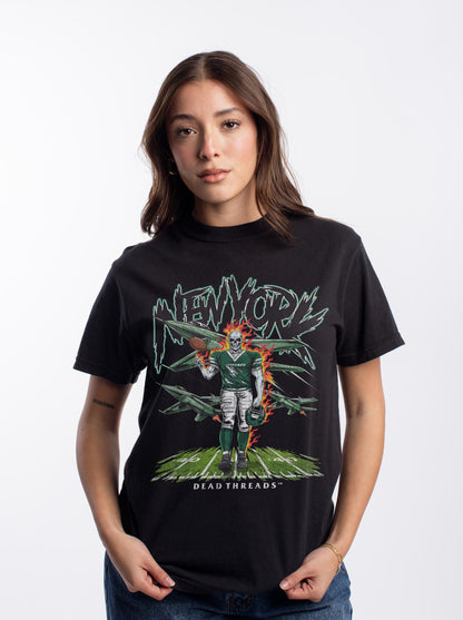 NEW YORK FOOTBALL GREEN – T-Shirt – Dead Threads Apparel