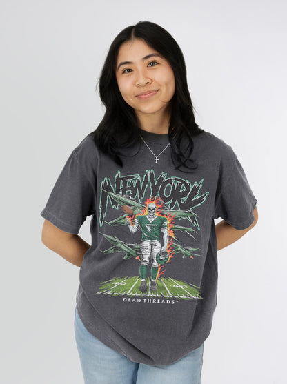 NEW YORK FOOTBALL GREEN – T-Shirt – Dead Threads Apparel