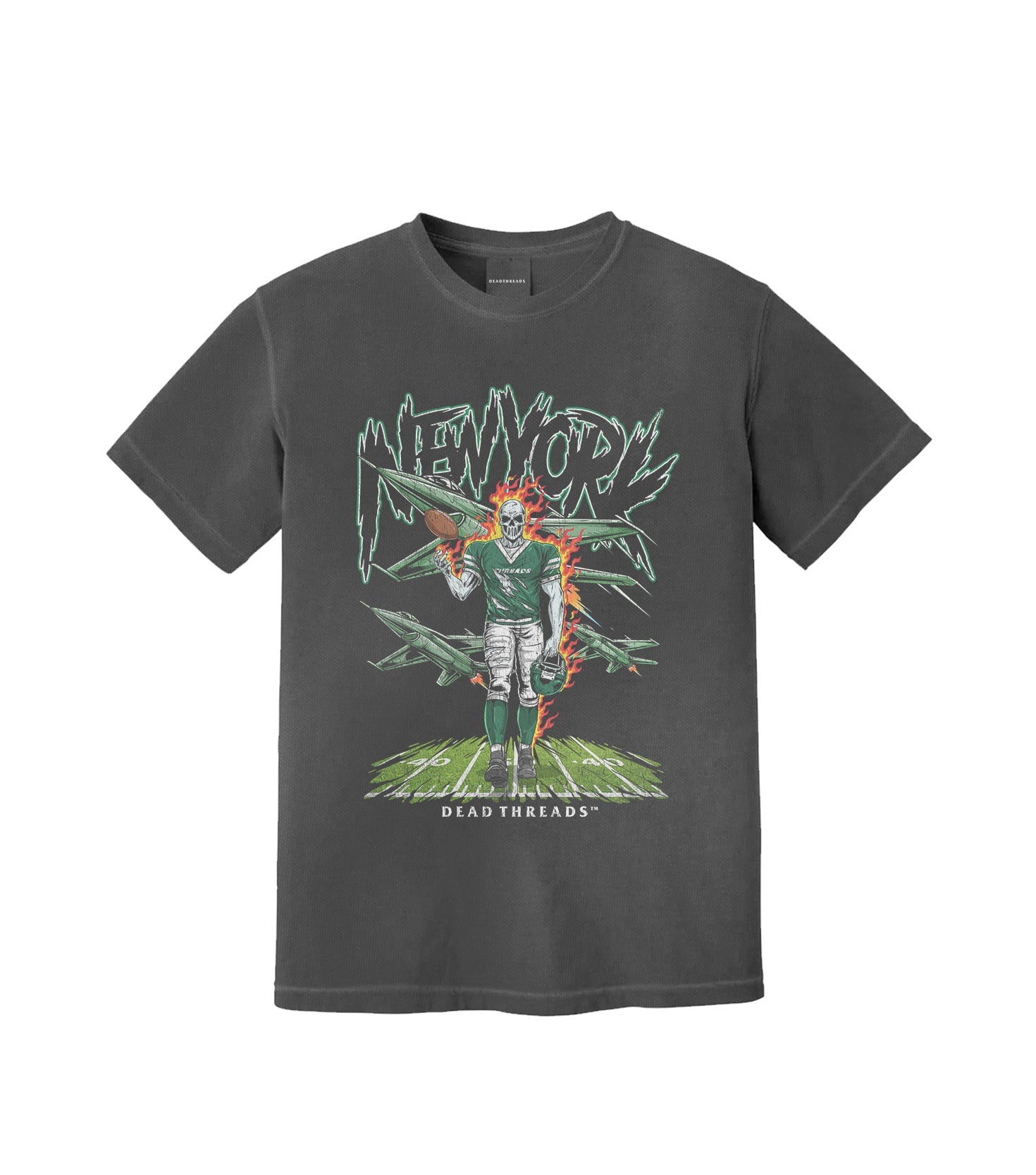 NEW YORK FOOTBALL GREEN – T-Shirt – Dead Threads Apparel