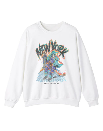 NEW YORK HOCKEY "THE ISLANDER" CREWNECK SWEATSHIRT – Sweatshirt – Dead Threads Apparel