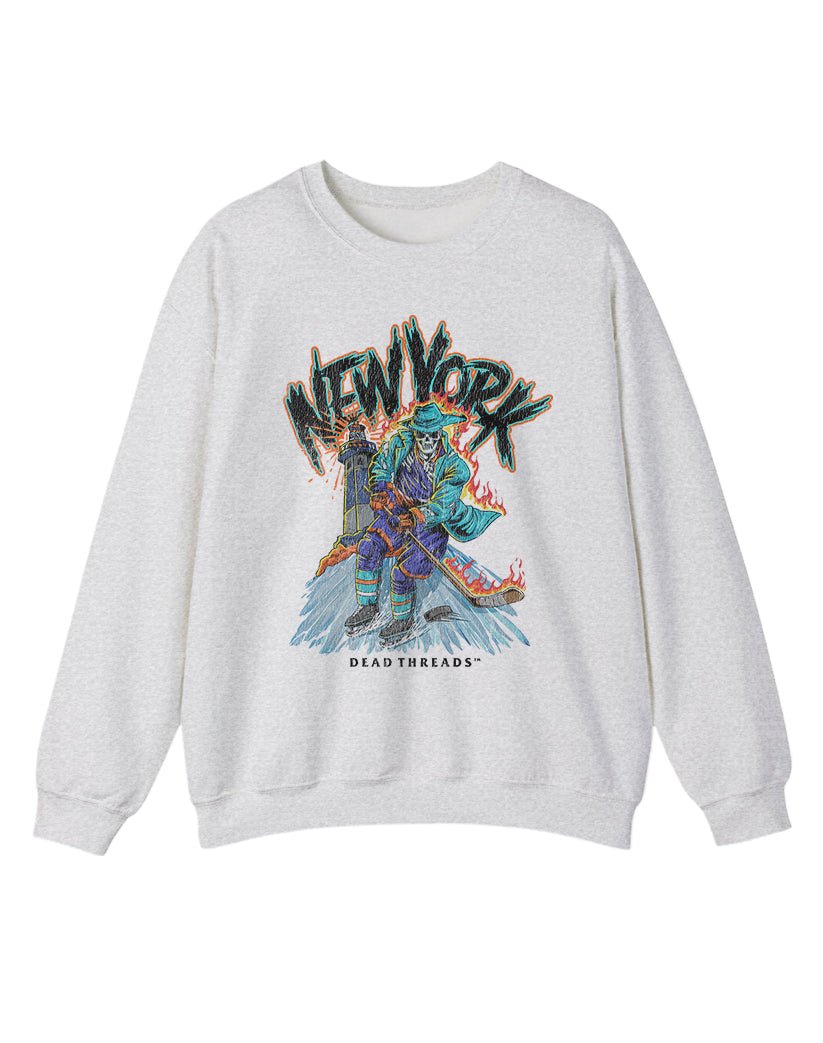 NEW YORK HOCKEY "THE ISLANDER" CREWNECK SWEATSHIRT – Sweatshirt – Dead Threads Apparel