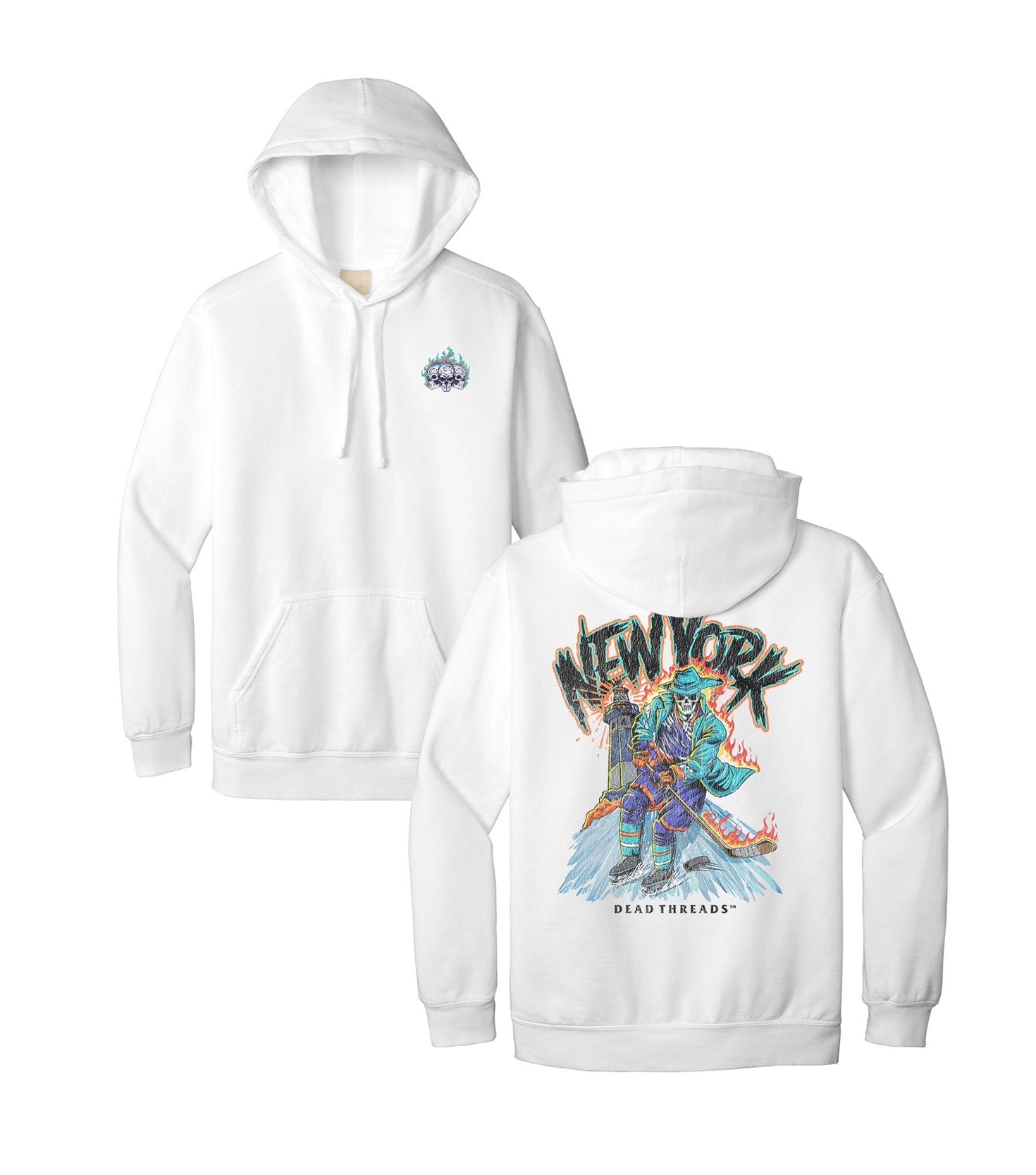 NEW YORK HOCKEY "THE ISLANDER" - HOODIE – Hoodie – Dead Threads Apparel