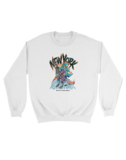 NEW YORK HOCKEY "THE ISLANDER" KIDS CREWNECK SWEATSHIRT – Kids clothes – Dead Threads Apparel