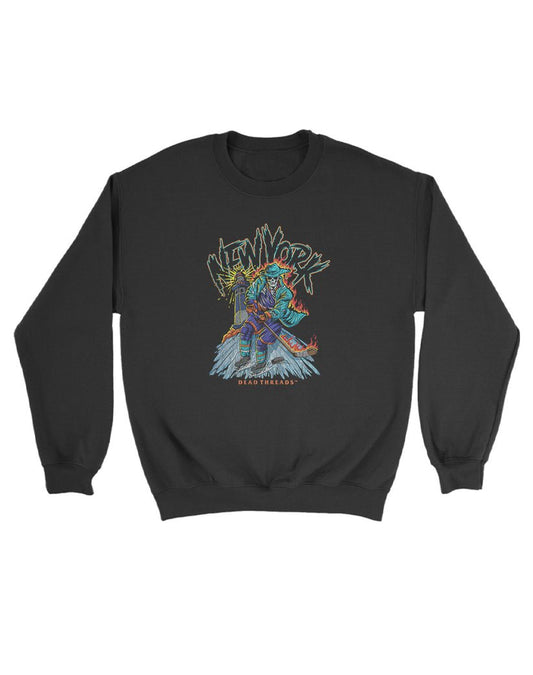 NEW YORK HOCKEY "THE ISLANDER" KIDS CREWNECK SWEATSHIRT – Kids clothes – Dead Threads Apparel