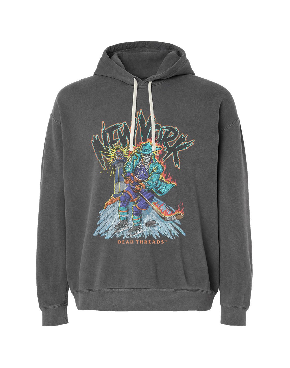 NEW YORK HOCKEY "THE ISLANDER" - LIGHTWEIGHT HOODIE – Lightweight – Dead Threads Apparel