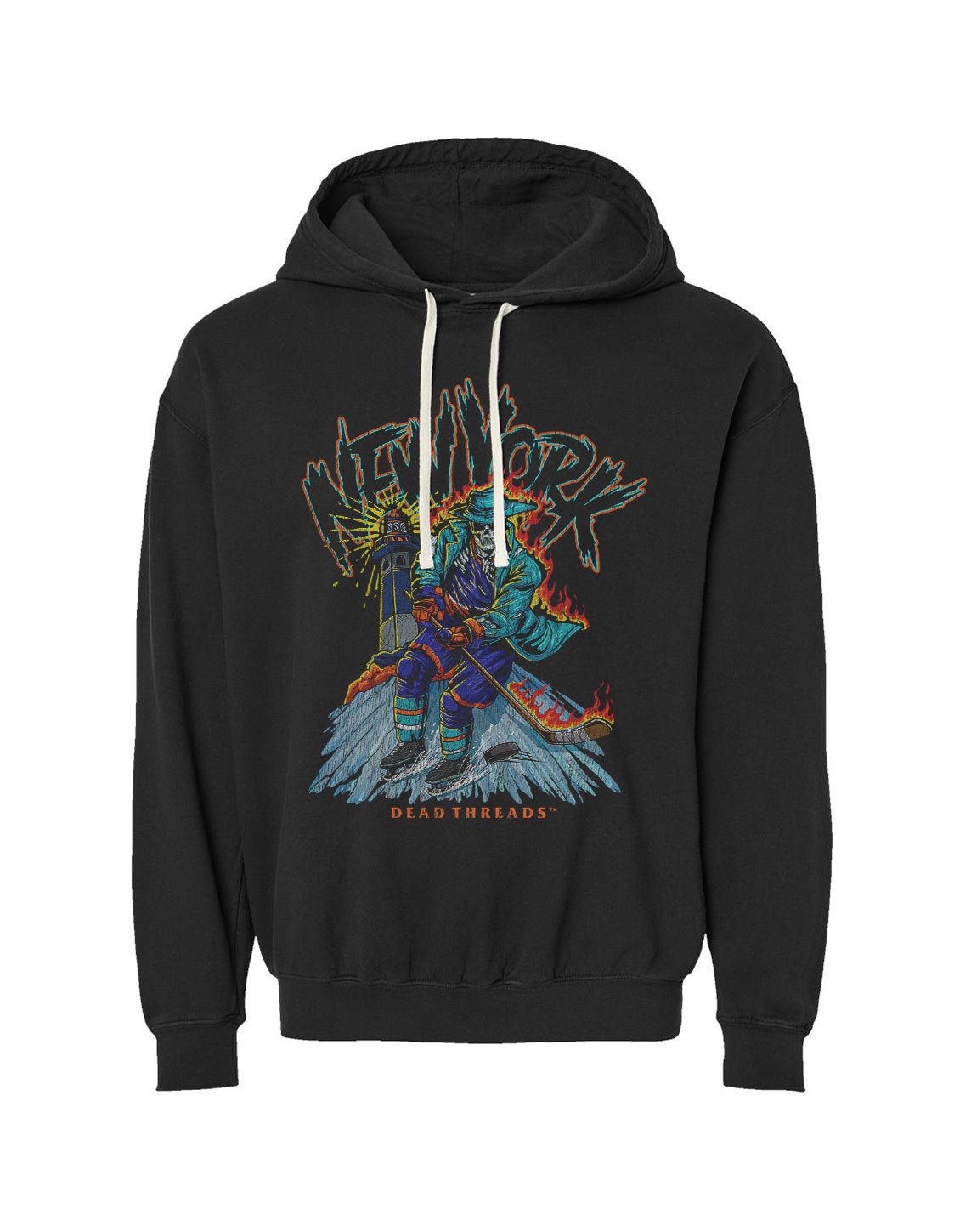 NEW YORK HOCKEY "THE ISLANDER" - LIGHTWEIGHT HOODIE – Lightweight – Dead Threads Apparel