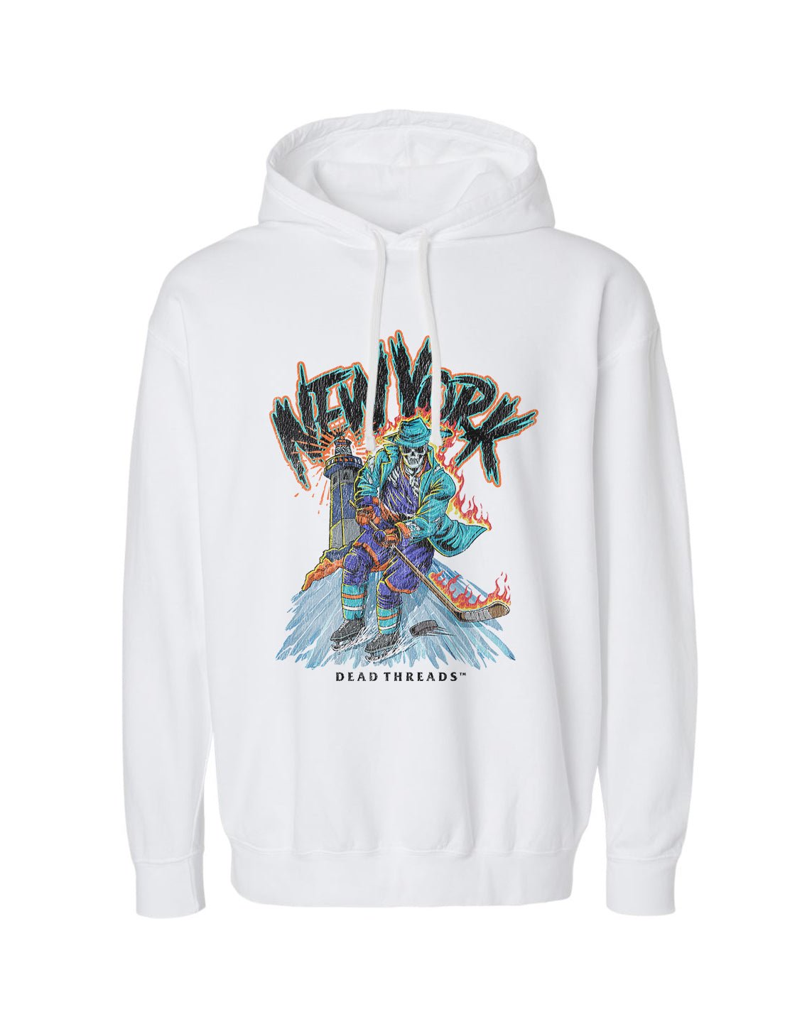 NEW YORK HOCKEY "THE ISLANDER" - LIGHTWEIGHT HOODIE – Lightweight – Dead Threads Apparel