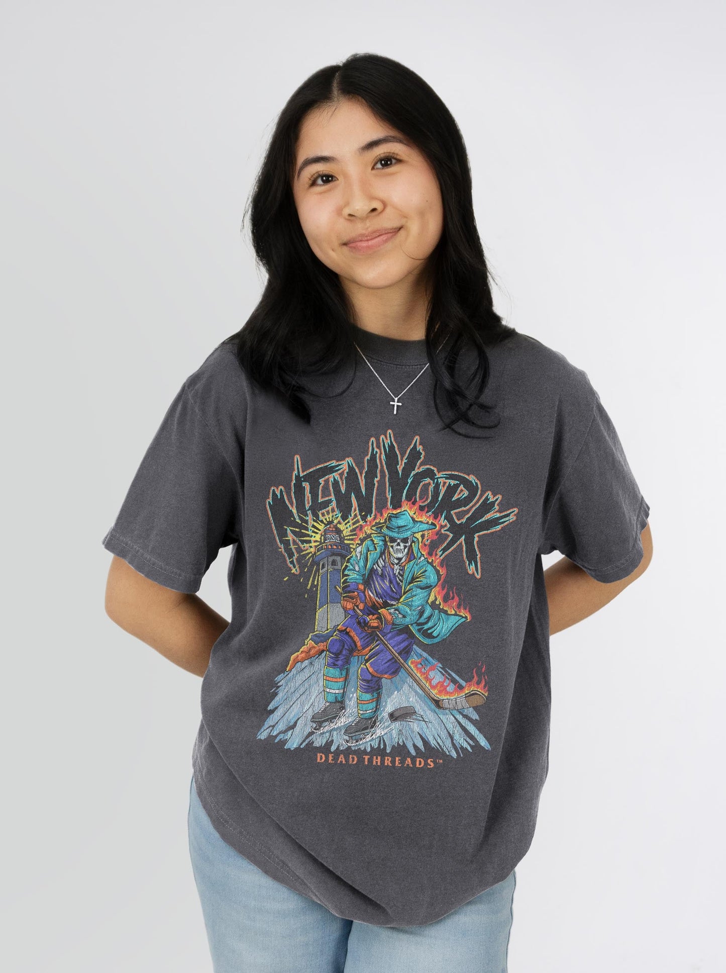 NEW YORK HOCKEY "THE ISLANDER" – T-Shirt – Dead Threads Apparel