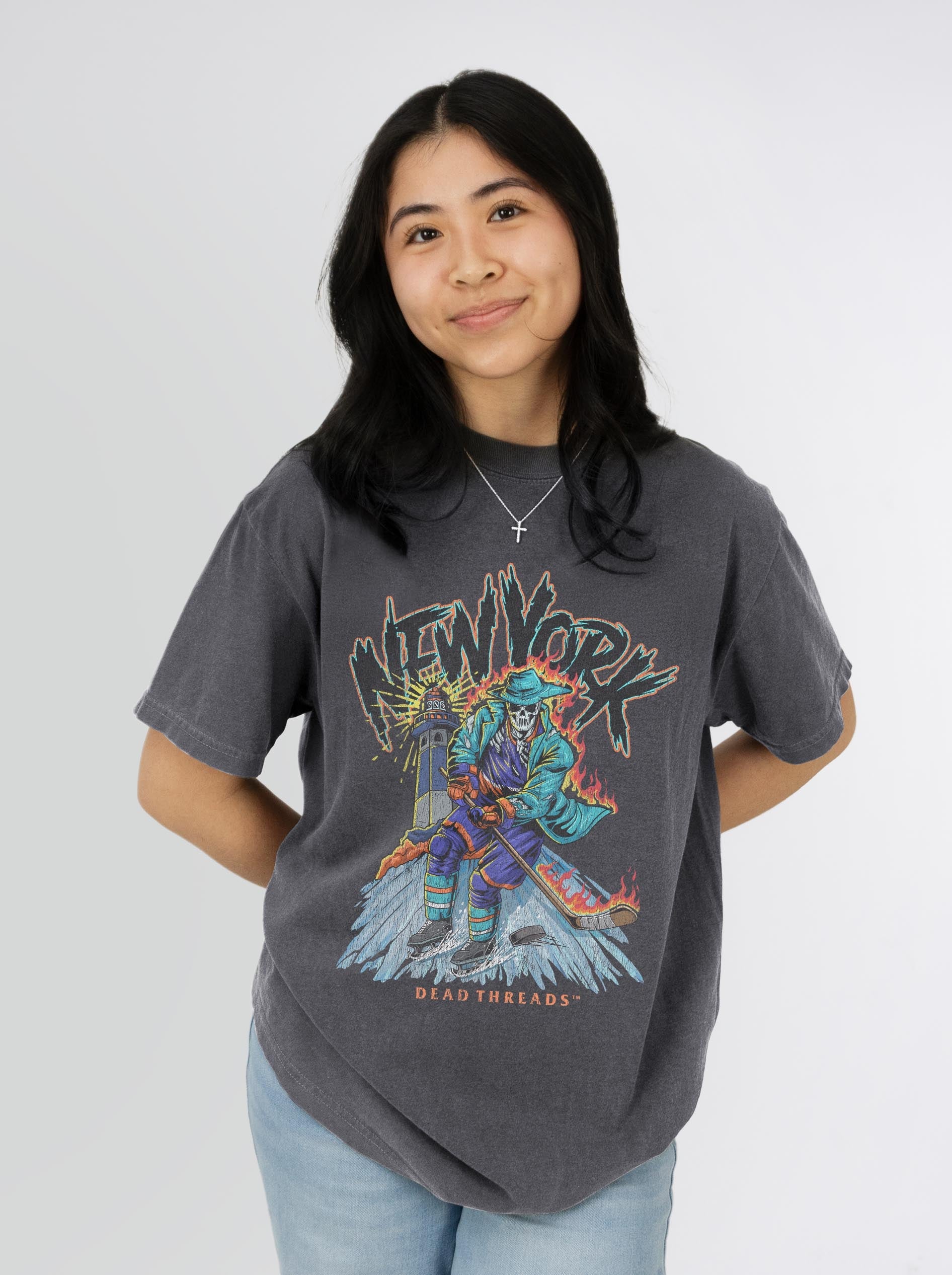 NEW YORK HOCKEY "THE ISLANDER" – T-Shirt – Dead Threads Apparel