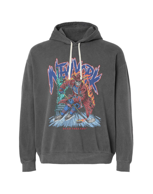 NEW YORK HOCKEY "THE RANGER" - LIGHTWEIGHT HOODIE – Lightweight – Dead Threads Apparel