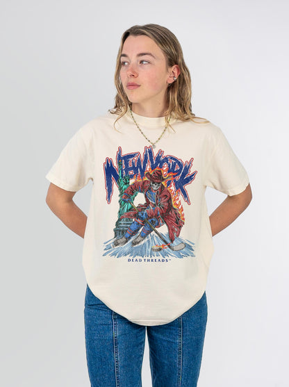 NEW YORK HOCKEY "THE RANGER" – T-Shirt – Dead Threads Apparel