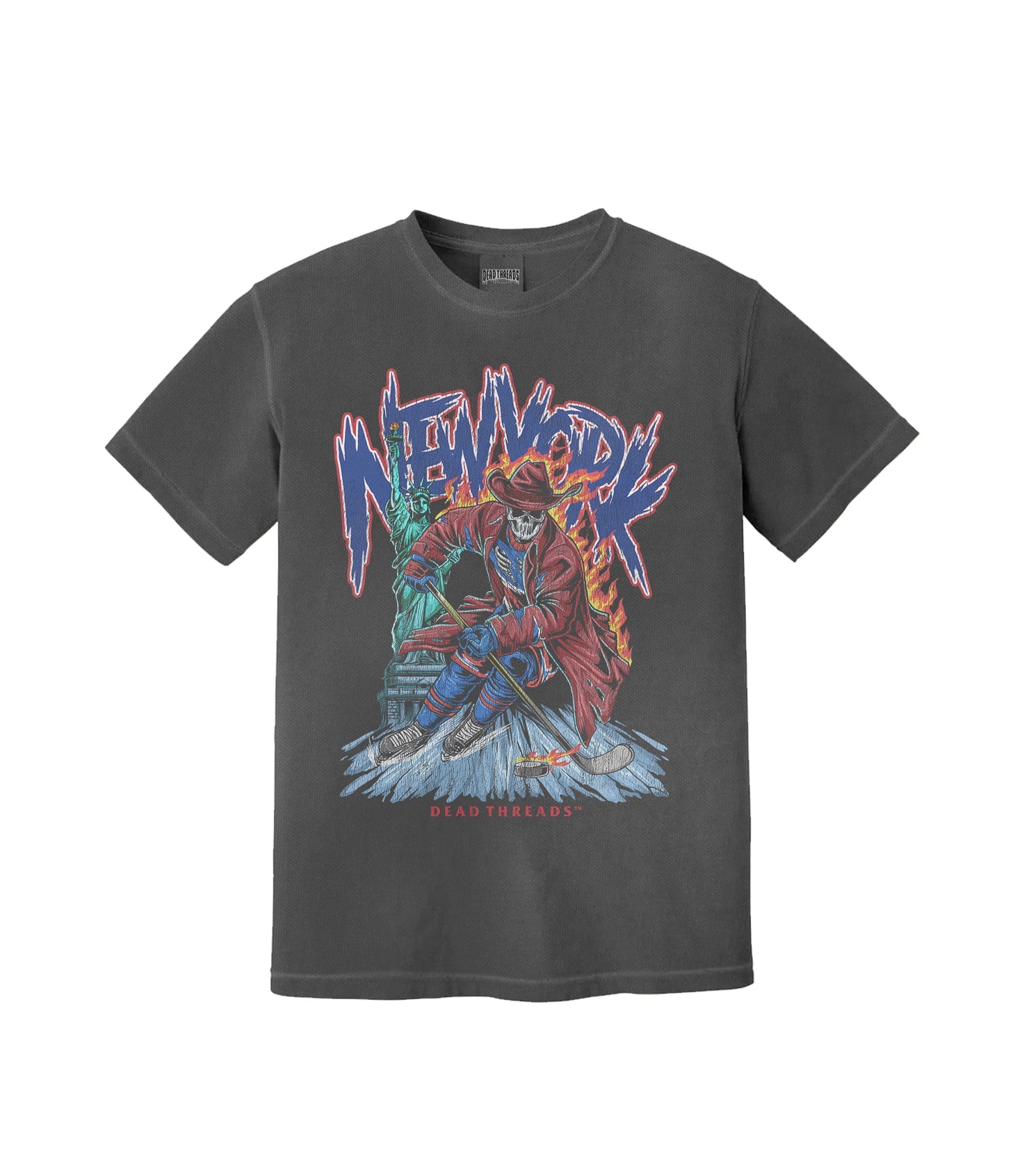 NEW YORK HOCKEY "THE RANGER" – T-Shirt – Dead Threads Apparel