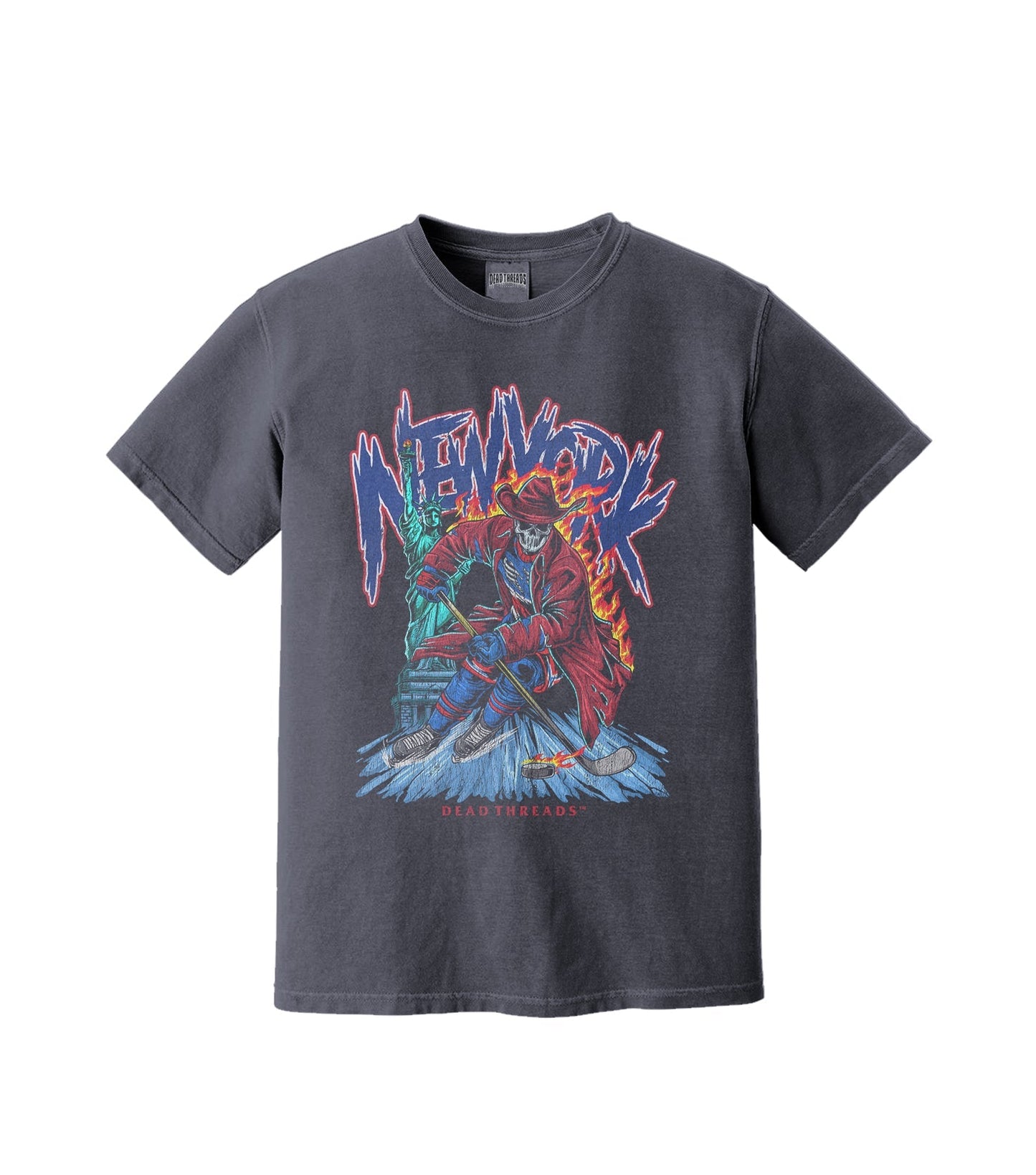 NEW YORK HOCKEY "THE RANGER" – T-Shirt – Dead Threads Apparel