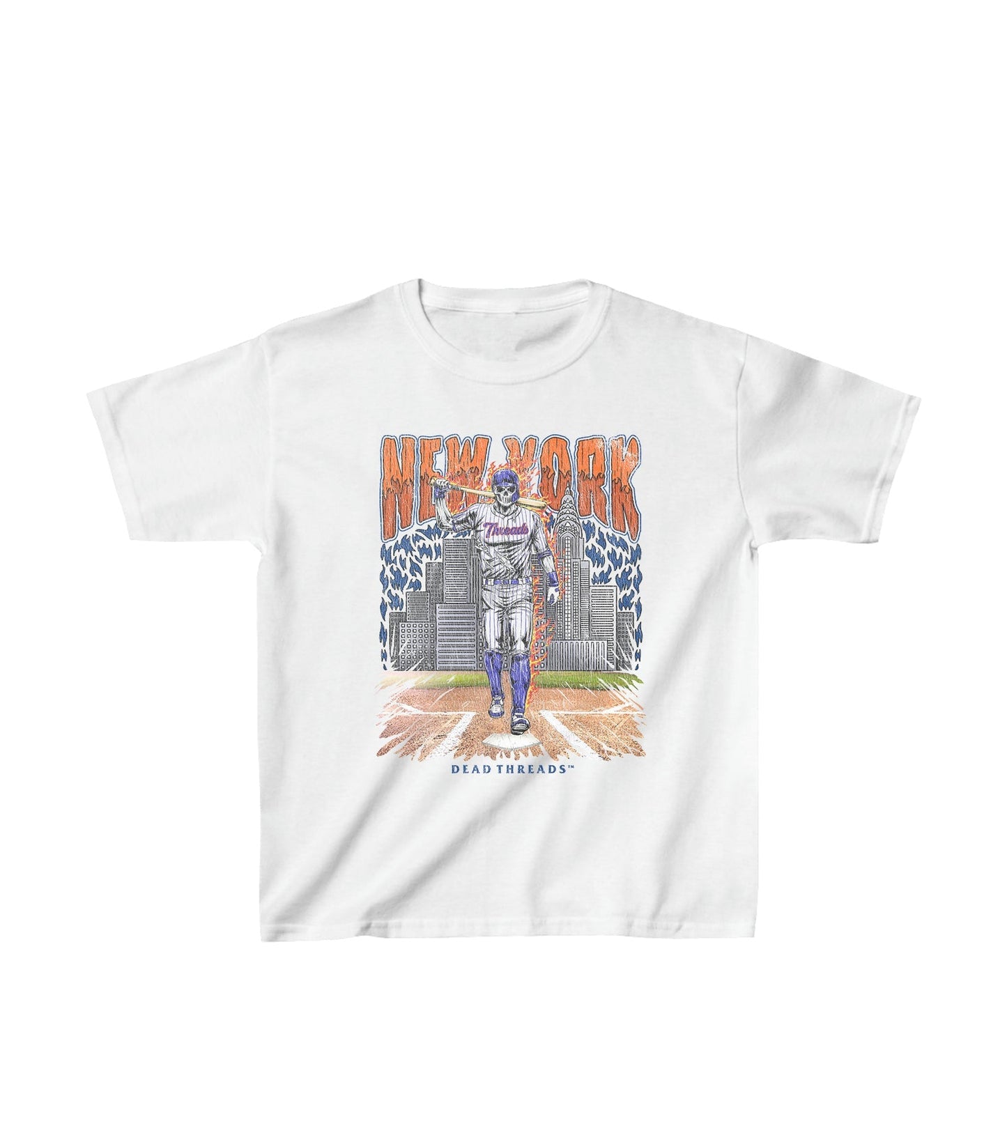 NEW YORK “QUEENS” BASEBALL - KIDS – Kids clothes – Dead Threads Apparel