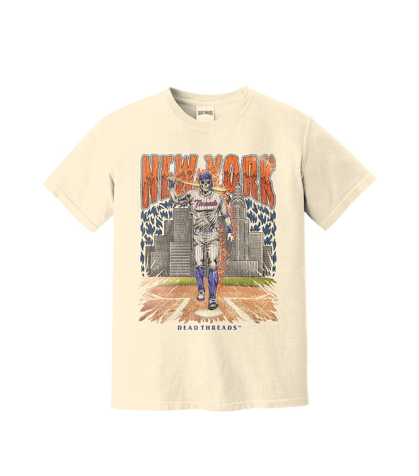 NEW YORK “QUEENS” BASEBALL – T-Shirt – Dead Threads Apparel