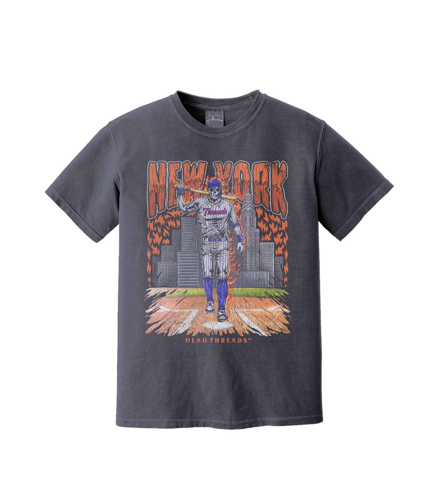 NEW YORK “QUEENS” BASEBALL – T-Shirt – Dead Threads Apparel