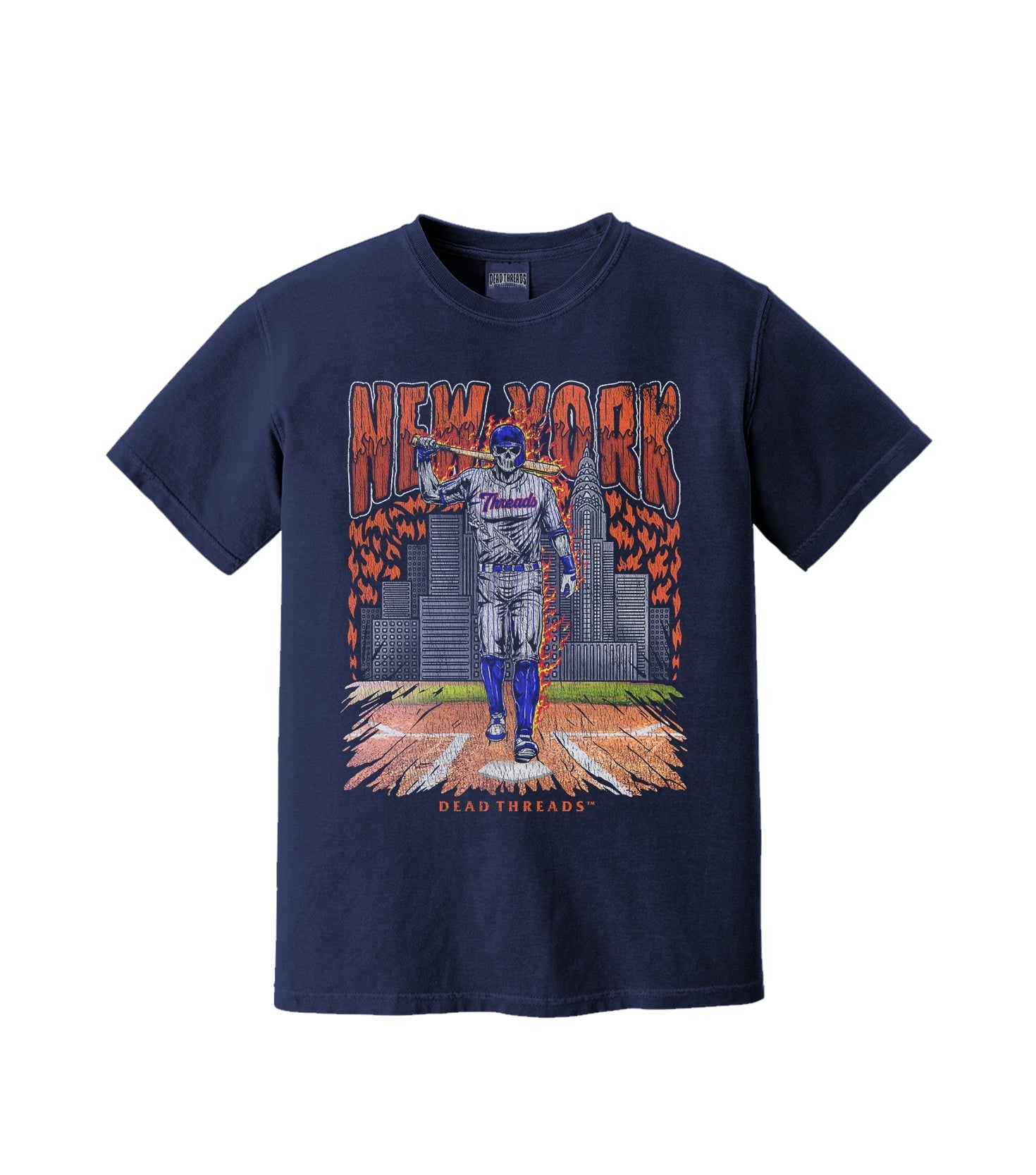 NEW YORK “QUEENS” BASEBALL – T-Shirt – Dead Threads Apparel