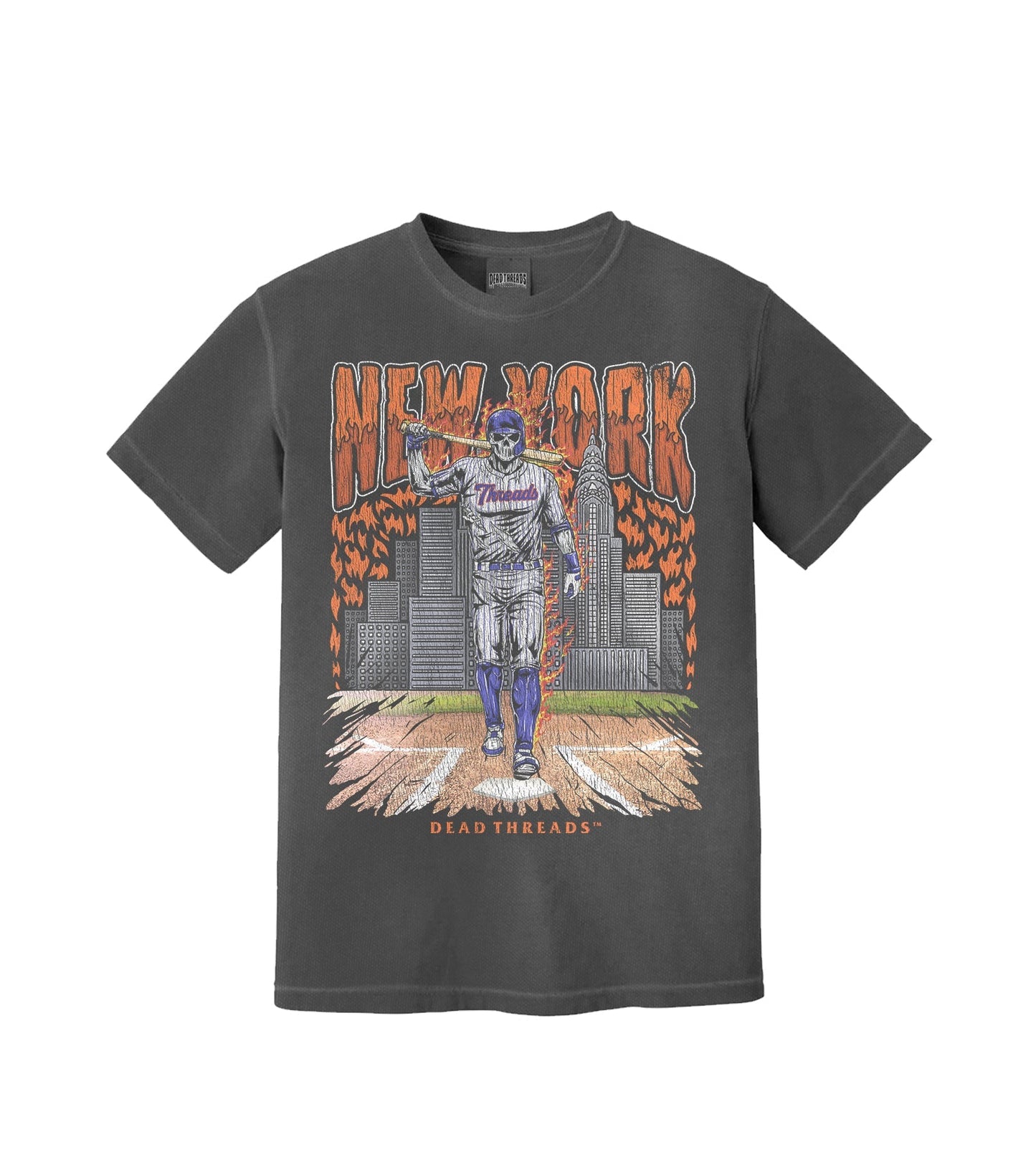 NEW YORK “QUEENS” BASEBALL – T-Shirt – Dead Threads Apparel