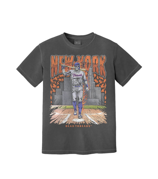 NEW YORK “QUEENS” BASEBALL – T-Shirt – Dead Threads Apparel