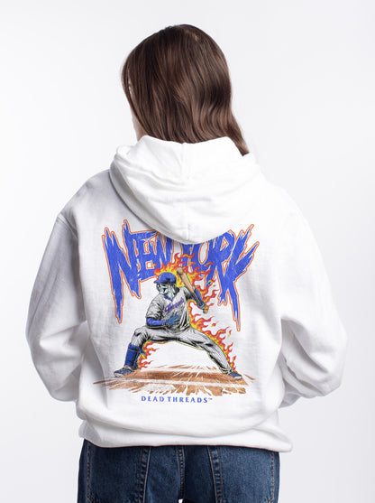 NEW YORK “QUEENS” BASEBALL v2 - HOODIE – Hoodie – Dead Threads Apparel