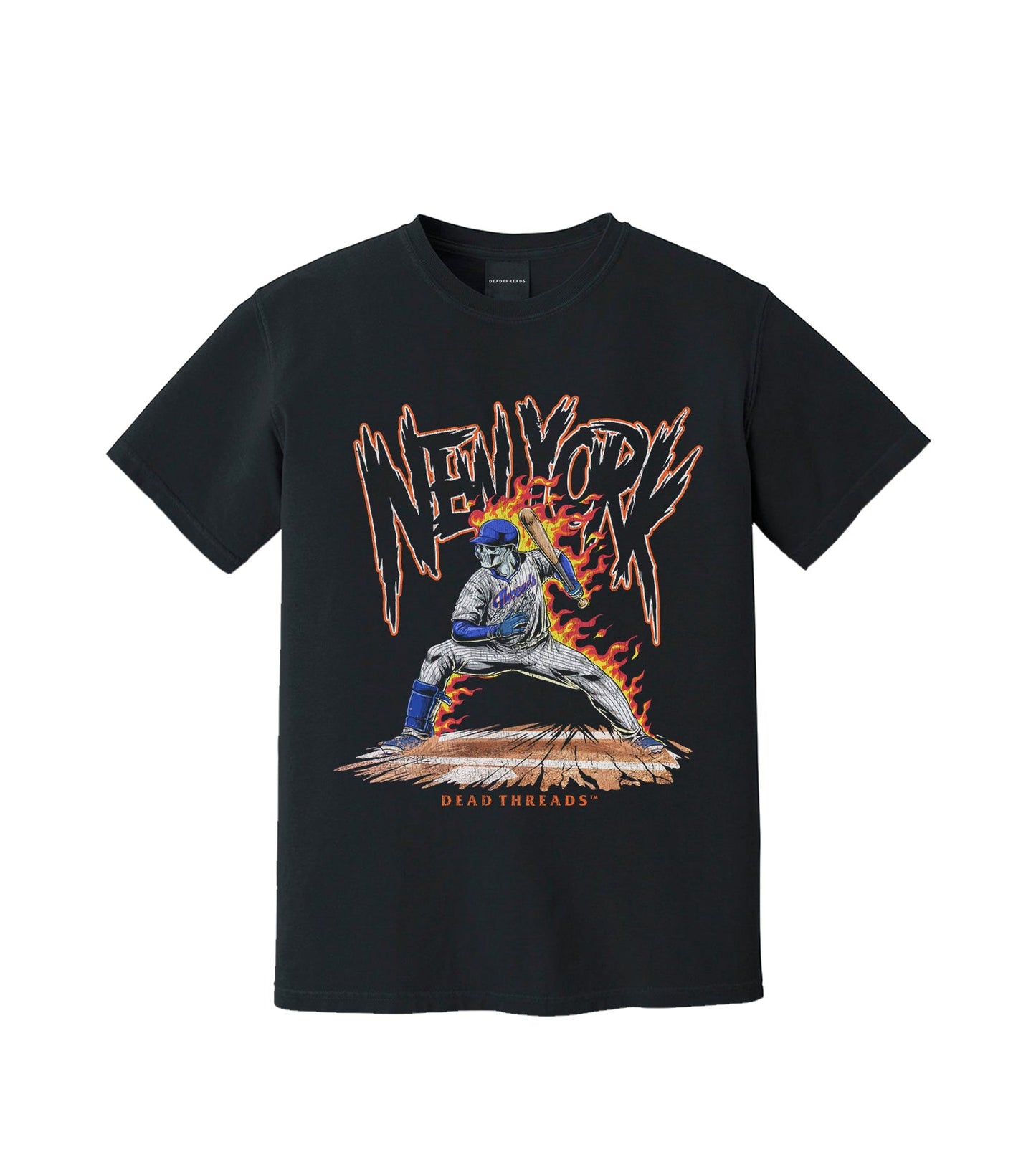 NEW YORK “QUEENS” BASEBALL v2 – T-Shirt – Dead Threads Apparel