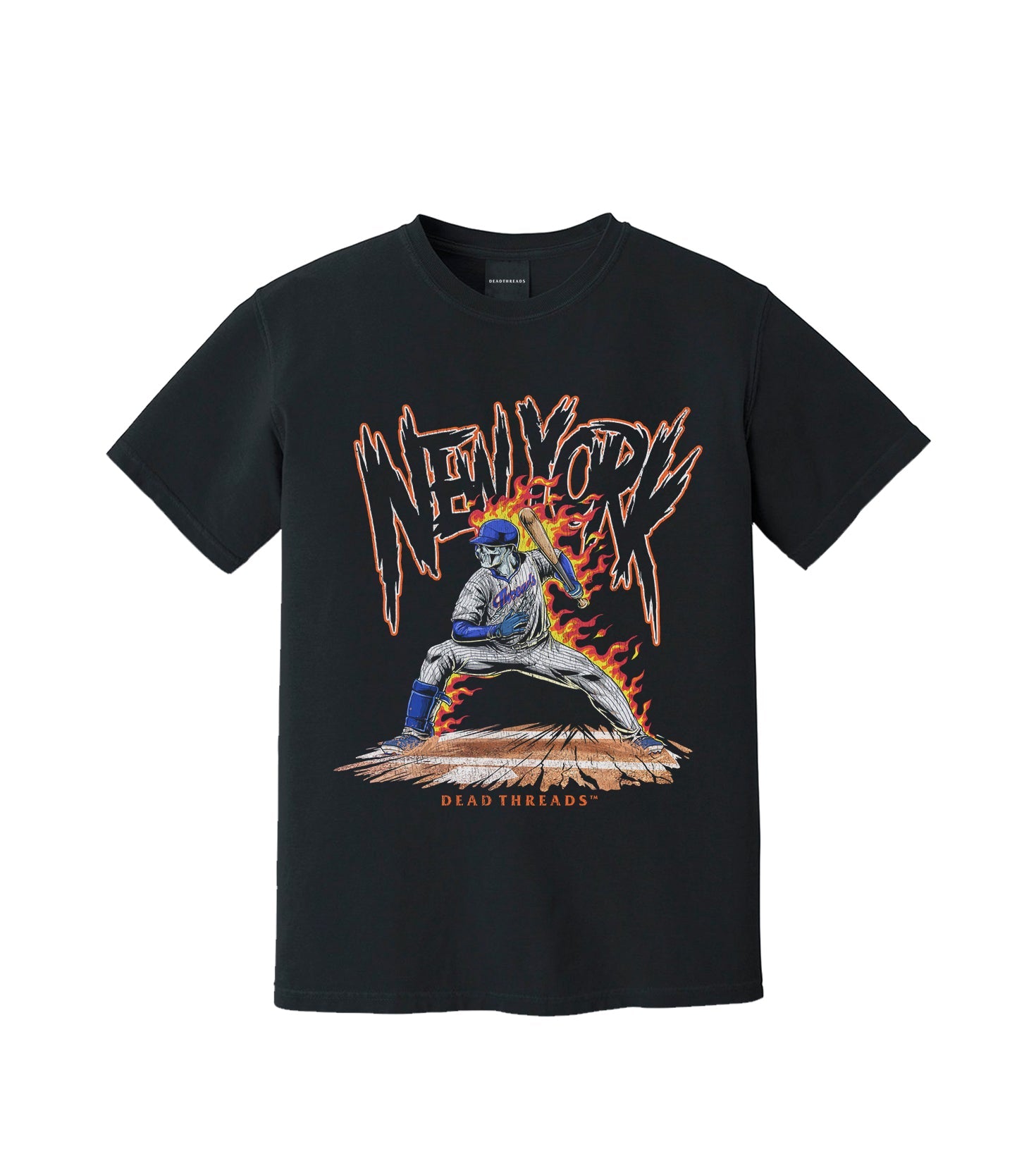 NEW YORK “QUEENS” BASEBALL v2 – T-Shirt – Dead Threads Apparel