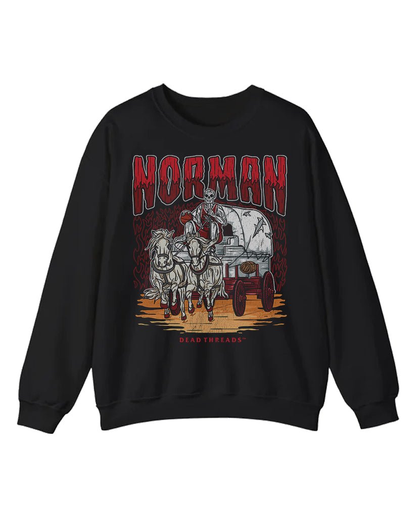 NORMAN BASKETBALL CREWNECK SWEATSHIRT – Sweatshirt – Dead Threads Apparel